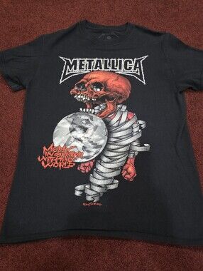 METALICA MADLY IN ANGER WITH THE WORLD CONCERT TEE